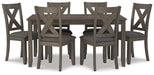 Caitbrook Dining Table and Chairs (Set of 7) - Carl's Furniture (Garden City, KS)