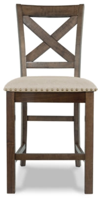 Moriville Counter Height Dining Set - Carl's Furniture (Garden City, KS)