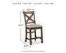Moriville Counter Height Dining Set - Carl's Furniture (Garden City, KS)