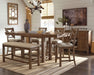 Moriville Counter Height Dining Set - Carl's Furniture (Garden City, KS)