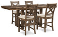 Moriville Counter Height Dining Set - Carl's Furniture (Garden City, KS)