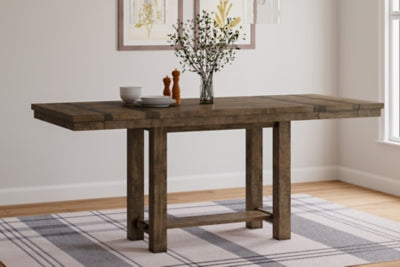 Moriville Counter Height Dining Set - Carl's Furniture (Garden City, KS)