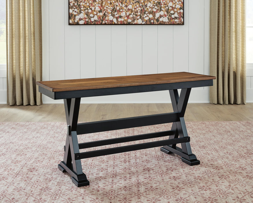 Wildenauer 48" Counter Height Bench - Carl's Furniture (Garden City, KS)