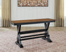 Wildenauer 48" Counter Height Bench - Carl's Furniture (Garden City, KS)