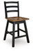 Wildenauer Counter Height Swivel Barstool - Carl's Furniture (Garden City, KS)