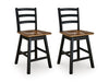 Wildenauer Counter Height Swivel Barstool - Carl's Furniture (Garden City, KS)