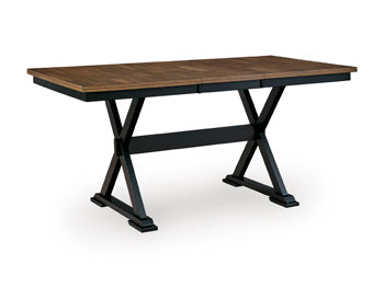 Wildenauer Counter Height Butterfly Extension Table - Carl's Furniture (Garden City, KS)