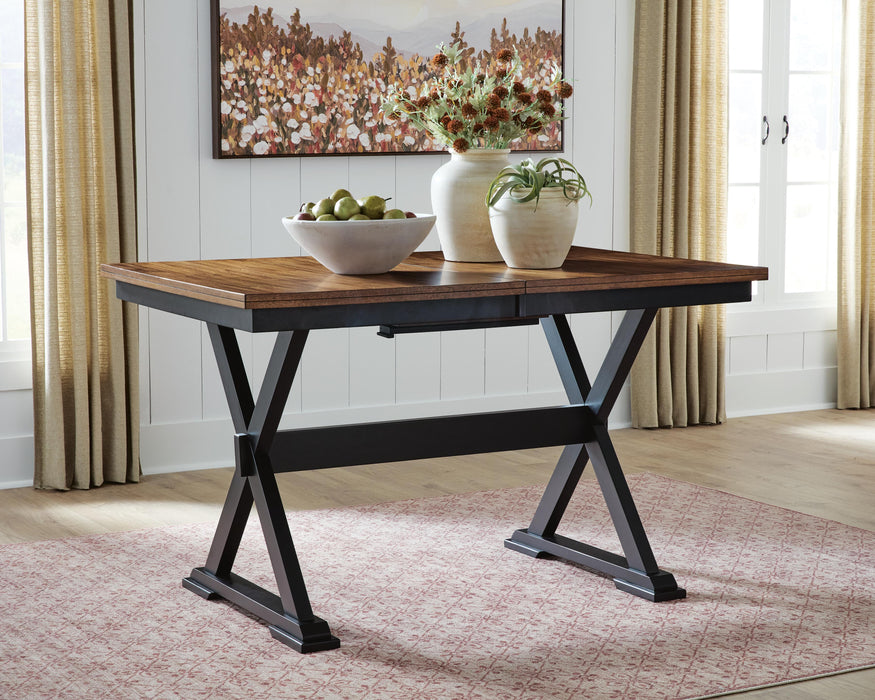Wildenauer Counter Height Butterfly Extension Table - Carl's Furniture (Garden City, KS)