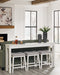 Robbinsdale Counter Height Dining Table and 3 Barstools Set - Carl's Furniture (Garden City, KS)