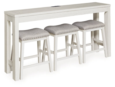 Robbinsdale Counter Height Dining Table and 3 Barstools Set - Carl's Furniture (Garden City, KS)