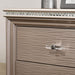 ALLIE Night Stand Beige & Rose Gold - Carl's Furniture (Garden City, KS)