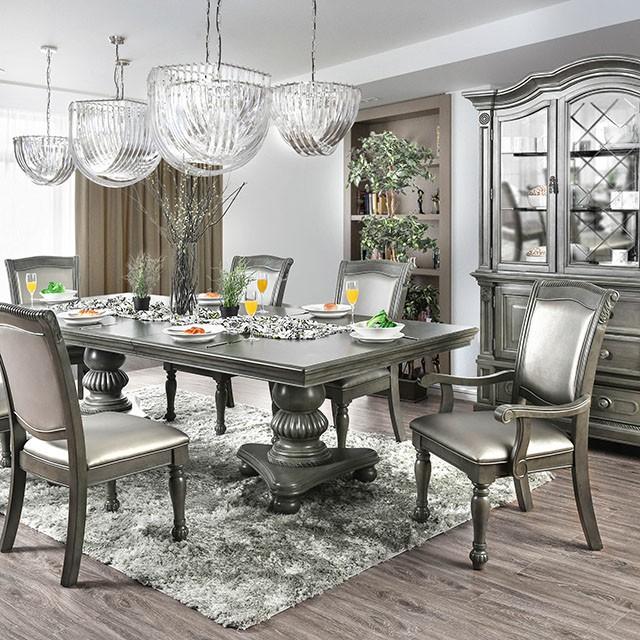 Alpena Gray Dining Table - Carl's Furniture (Garden City, KS)