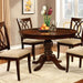 Carlisle Brown Cherry Round Dining Table - Carl's Furniture (Garden City, KS)