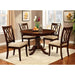 Carlisle Brown Cherry Round Dining Table - Carl's Furniture (Garden City, KS)