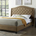 Carly Cal.King, E.King, Full, & Queen Bed Grey & Brown - Carl's Furniture (Garden City, KS)