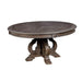 Arcadia Rustic Natural Tone Round Dining Table - Carl's Furniture (Garden City, KS)