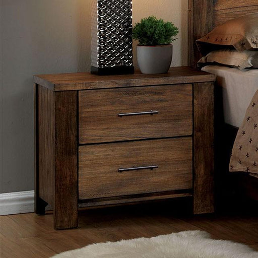 ELKTON Oak Night Stand - Carl's Furniture (Garden City, KS)
