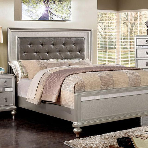 Avior Bed Silver - Carl's Furniture (Garden City, KS)