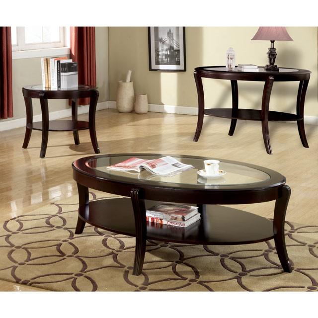 FINLEY Espresso End Table - Carl's Furniture (Garden City, KS)