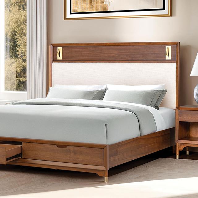 Hepburne Bed With Storage & Without Storage - Carl's Furniture (Garden City, KS)