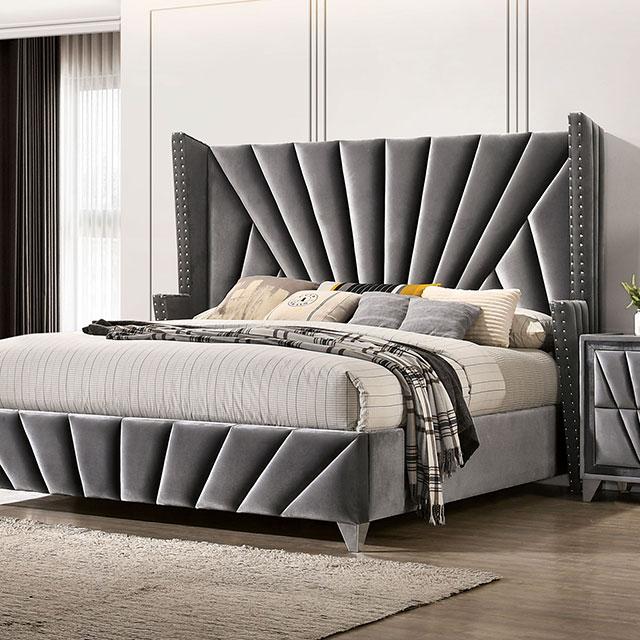 CARISSA E.King Bed - Carl's Furniture (Garden City, KS)