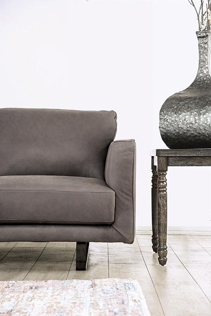 Mezzanotte Sofa Gray - Carl's Furniture (Garden City, KS)