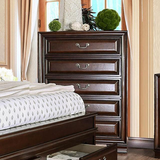 Brandt Brown Cherry Chest - Carl's Furniture (Garden City, KS)