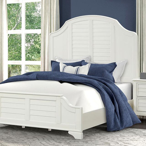 Whitehaven Bed White - Carl's Furniture (Garden City, KS)