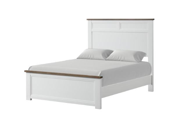 Pinetop 4 & 5 Piece Twin Bedroom Set White & Blue - Carl's Furniture (Garden City, KS)