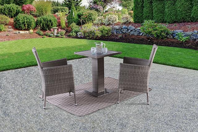 Aminta Patio Bistro Set (3 & 5 PC) - Carl's Furniture (Garden City, KS)