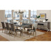 Amina Champagne Dining Table - Carl's Furniture (Garden City, KS)