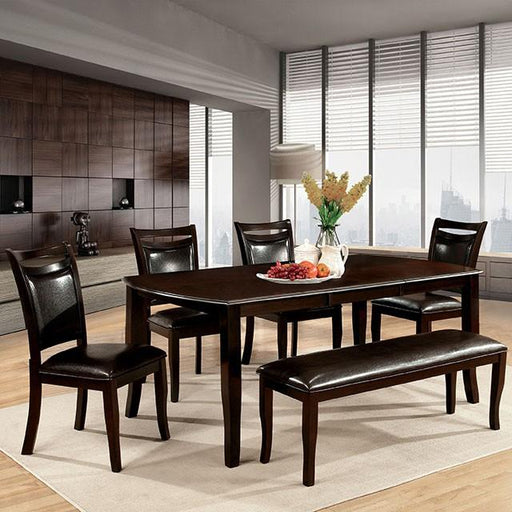 Woodside Dining Table Set with Bench - Carl's Furniture (Garden City, KS)