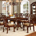 ELANA Brown Cherry Dining Table w/ 18" Butterfly Leaf - Carl's Furniture (Garden City, KS)