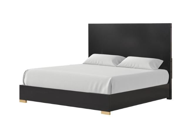 Goldsberg E.King & Queen Bed Grey & Pink - Carl's Furniture (Garden City, KS)
