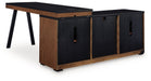 Kallari Credenza with Desk Return - Carl's Furniture (Garden City, KS)