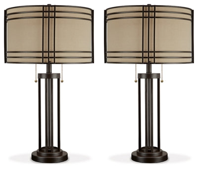 Hanswell Lamp Set - Carl's Furniture (Garden City, KS)