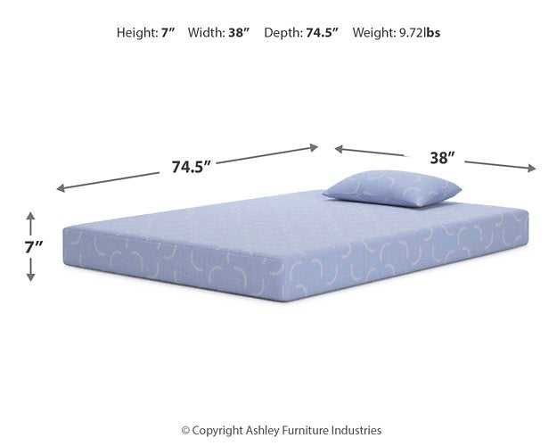 iKidz Ocean Mattress and Pillow - Carl's Furniture (Garden City, KS)