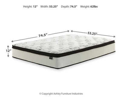 Chime 12 Inch Hybrid Mattress in a Box - Carl's Furniture (Garden City, KS)