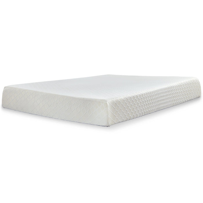 10 Inch Chime Memory Foam Mattress Set - Carl's Furniture (Garden City, KS)