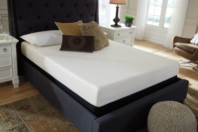 Chime 8 Inch Memory Foam Mattress in a Box - Carl's Furniture (Garden City, KS)