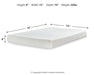 Chime 8 Inch Memory Foam Mattress in a Box - Carl's Furniture (Garden City, KS)