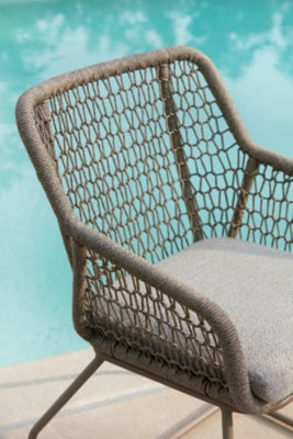Majors Beach Outdoor Table and 2 Chairs - Carl's Furniture (Garden City, KS)