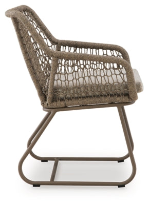 Majors Beach Outdoor Table and 2 Chairs - Carl's Furniture (Garden City, KS)