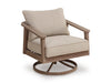 Harmony Headlands Outdoor Swivel Lounge with Cushion - Carl's Furniture (Garden City, KS)