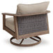 Harmony Headlands Outdoor Swivel Lounge with Cushion - Carl's Furniture (Garden City, KS)