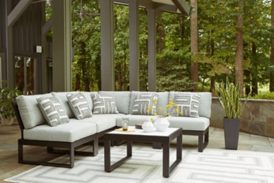 Beachloft Outdoor Sectional - Carl's Furniture (Garden City, KS)