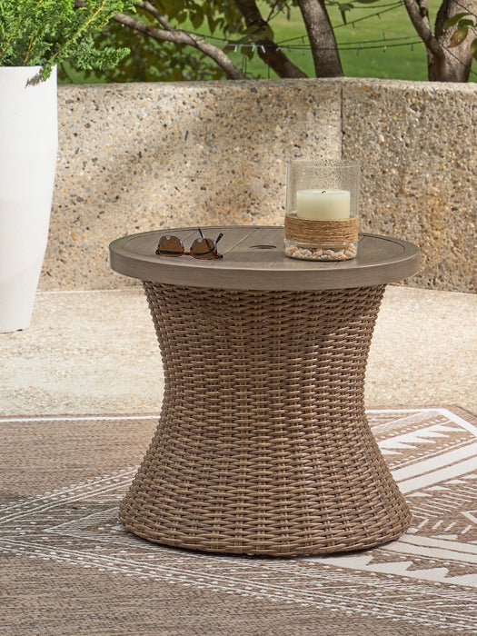 Laguna Heights Outdoor End Table - Carl's Furniture (Garden City, KS)
