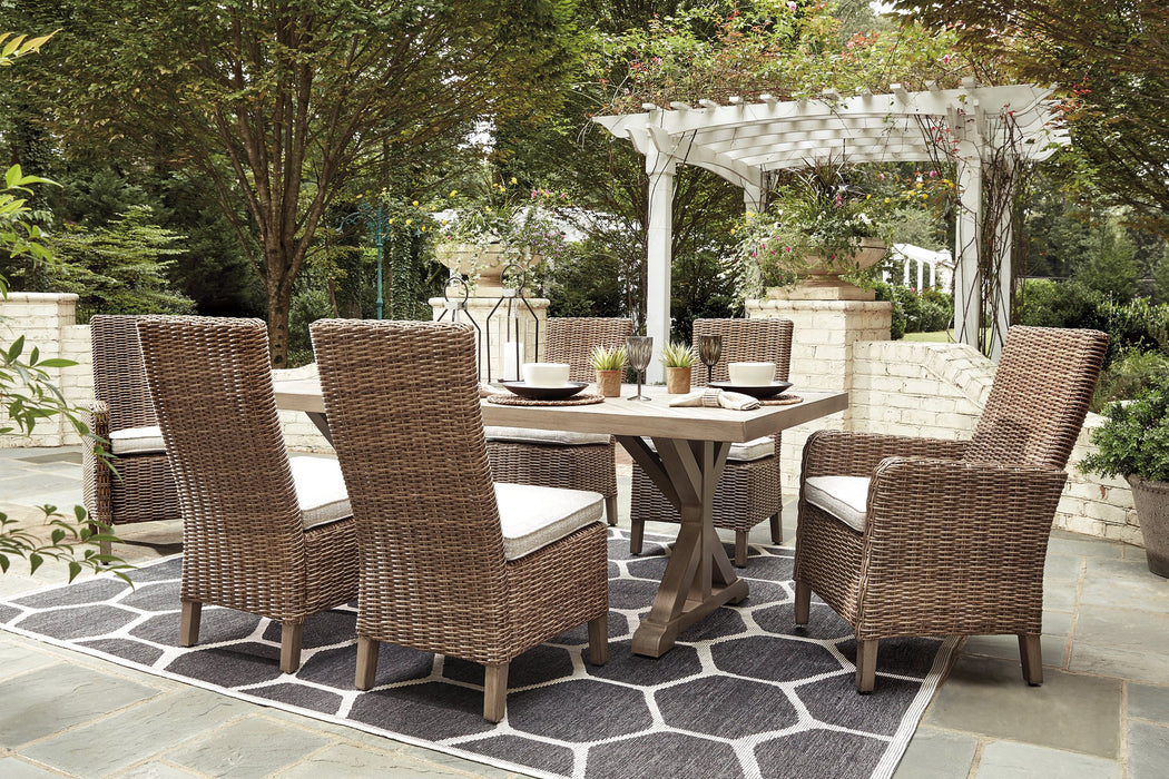Beachcroft Outdoor Dining Set - Carl's Furniture (Garden City, KS)