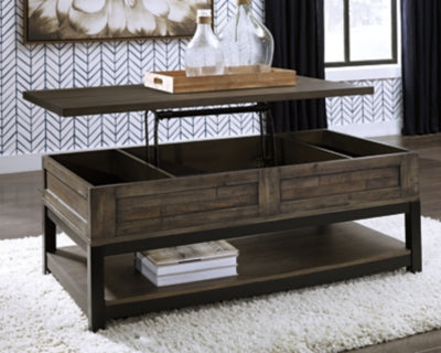 Johurst Coffee Table with Lift Top - Carl's Furniture (Garden City, KS)