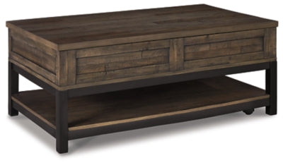 Johurst Coffee Table with Lift Top - Carl's Furniture (Garden City, KS)